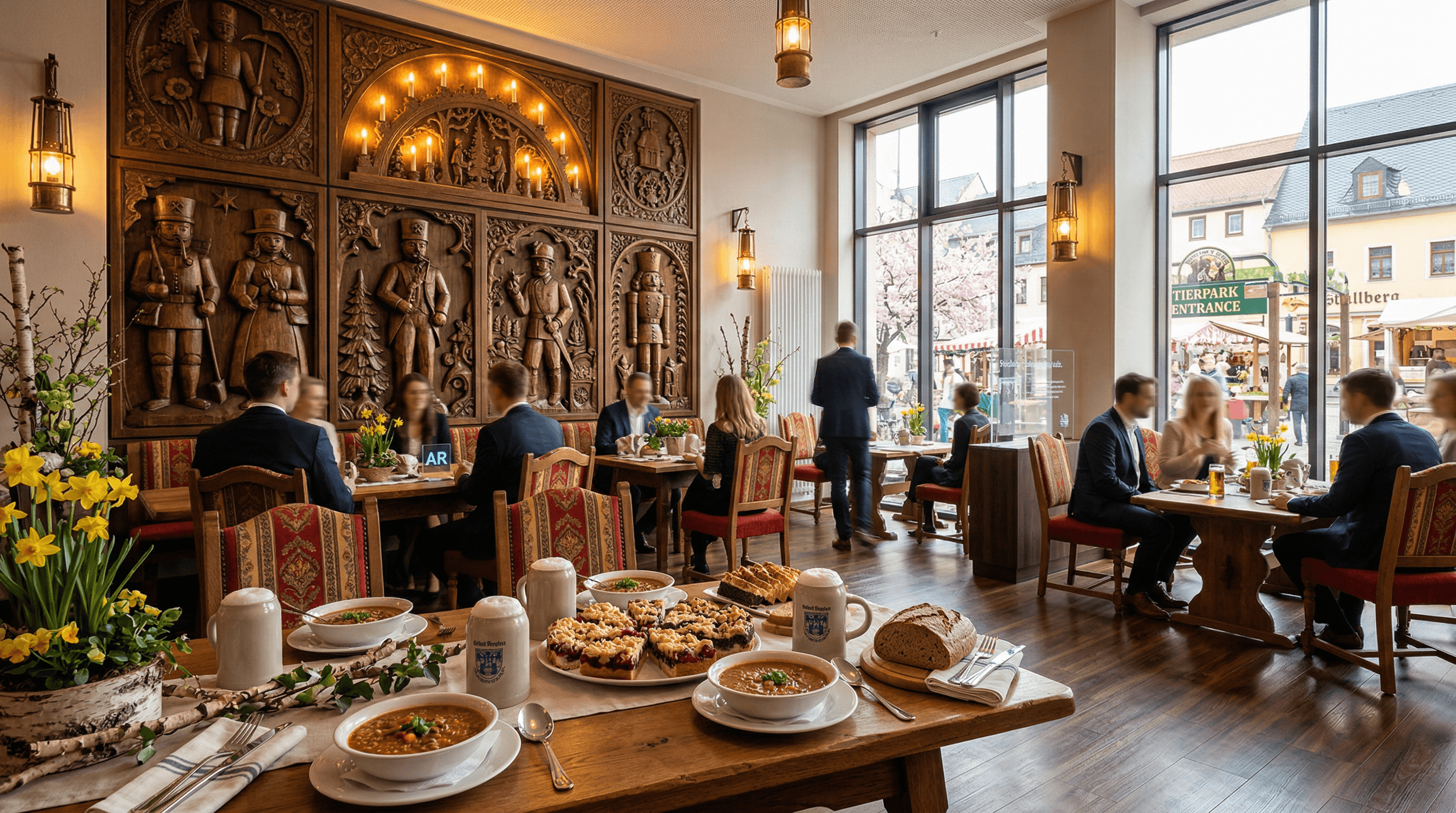 KI Hoteldesign spart Stollberg-Hotels 30% Kosten mit Erzgebirge-Motiven