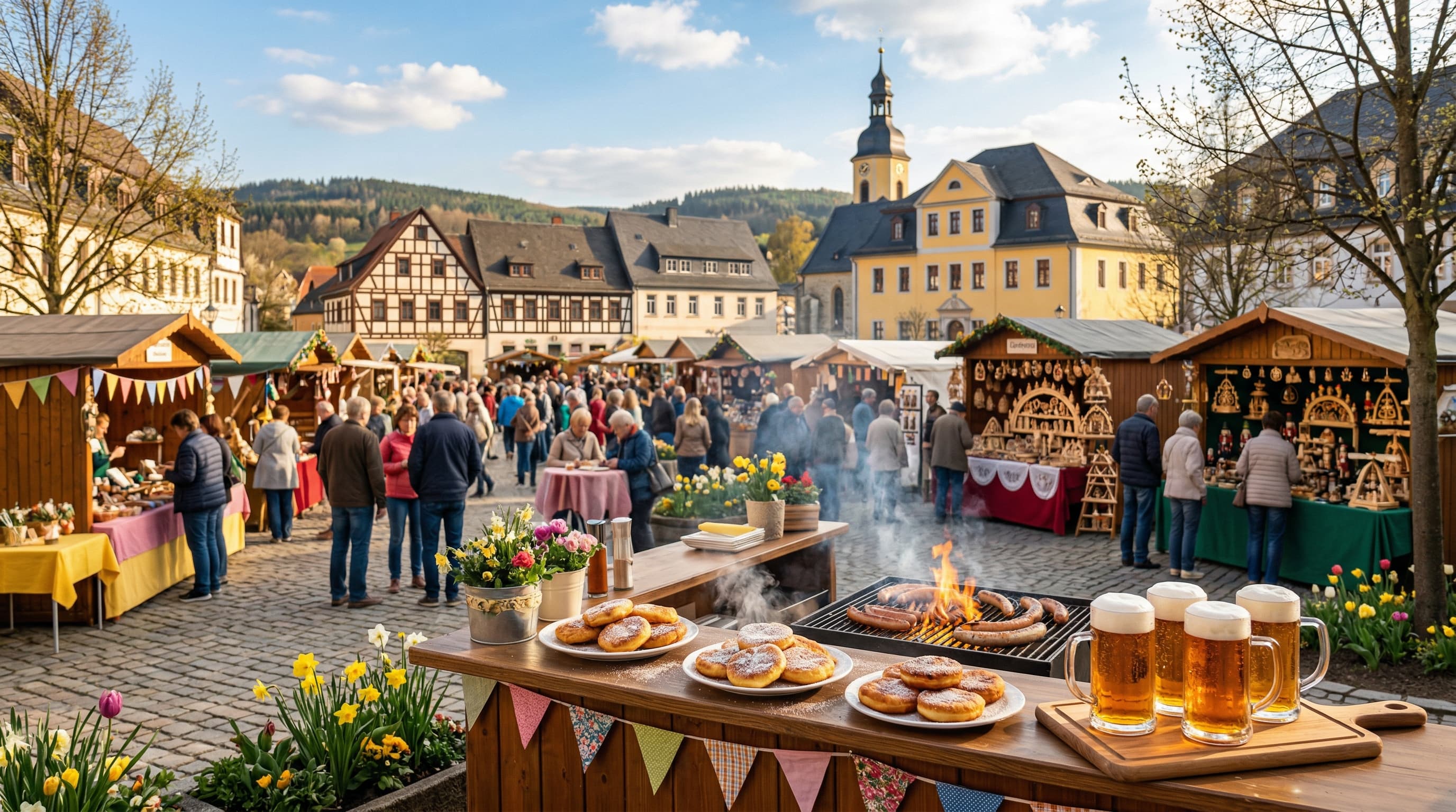 AI-Kontagionen Stollberg: Frühjahrsmarkt startet heute