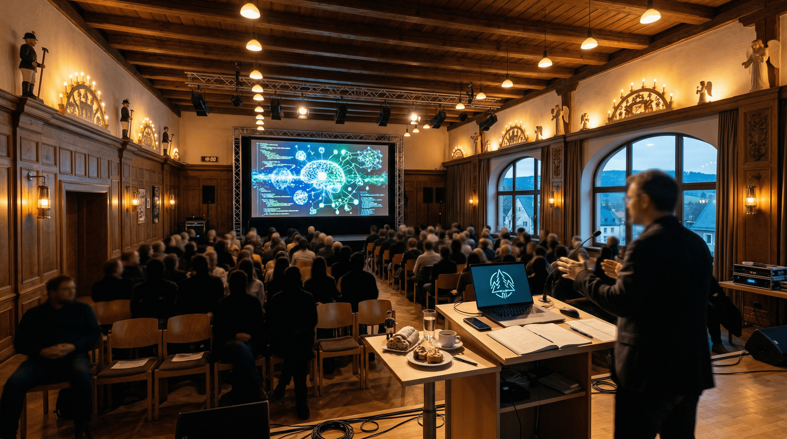 KI-Kurse Stollberg: TU Chemnitz-Professoren präsentieren Dartmouth-Modelle