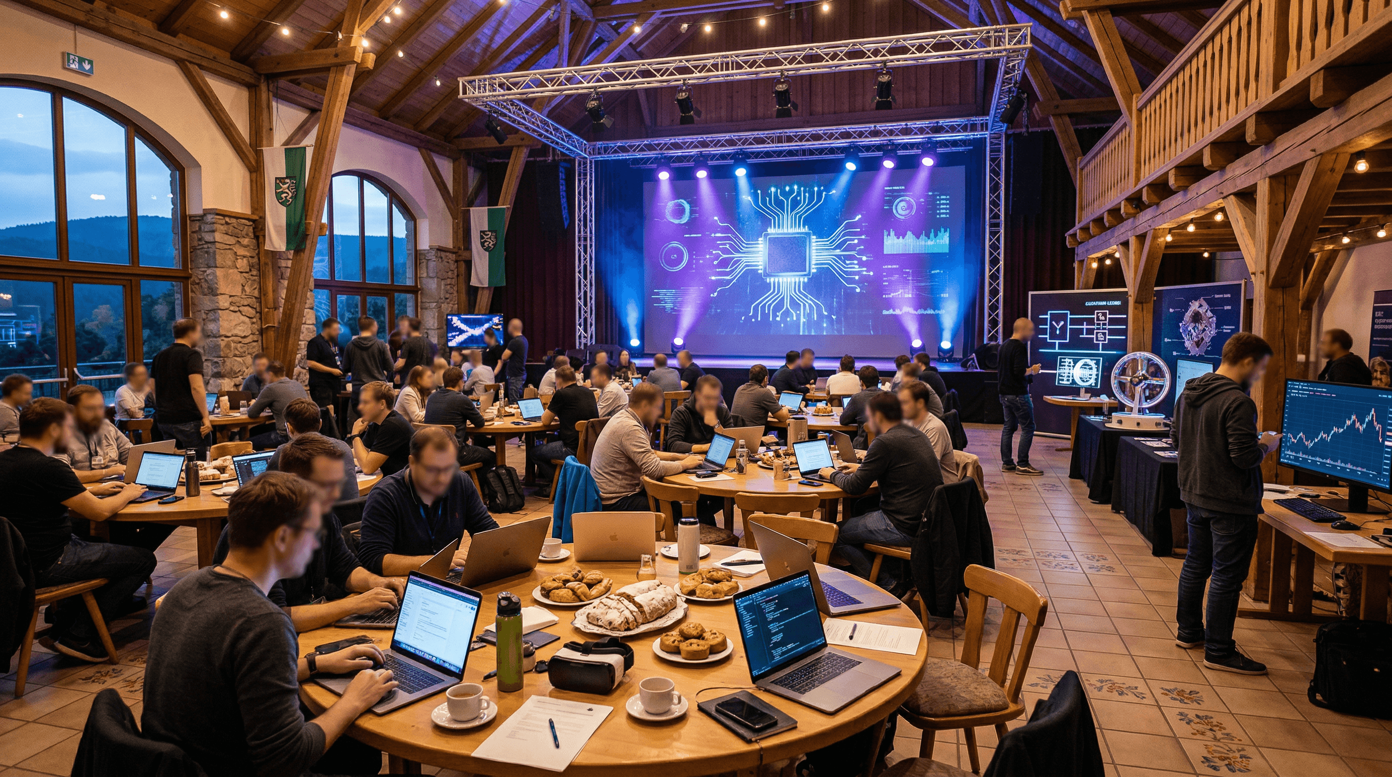 BMO Quanten Tech Institut eröffnet beim Stollberg Festival