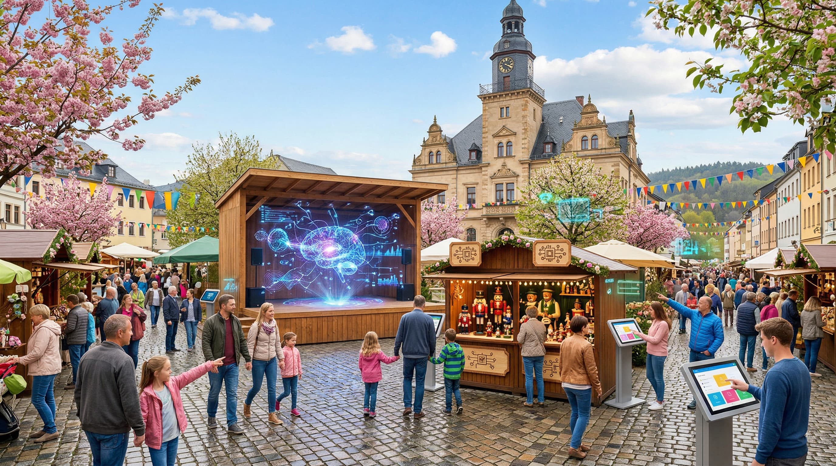 KI-Festivals Stollberg starten am 12. April 2026 mit Crypto-Tickets