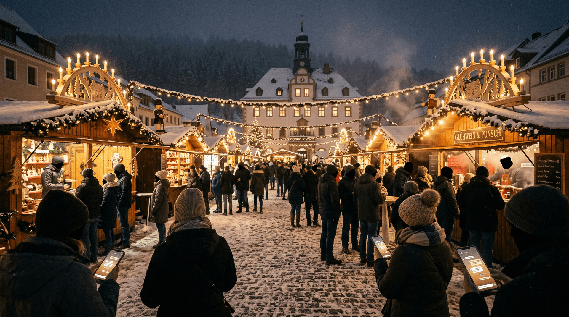 KI Ungeduld Stollberg: Festbesucher fordern App-Tickets