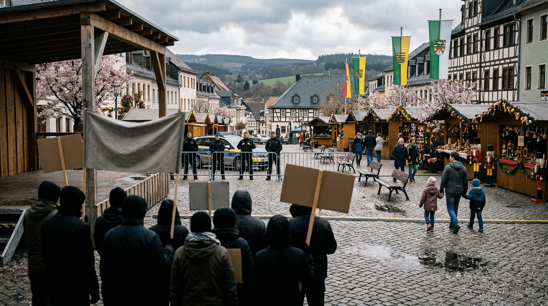 KI-Widerstand bedroht Stollberger Frühjahrsmarkt am 18. April