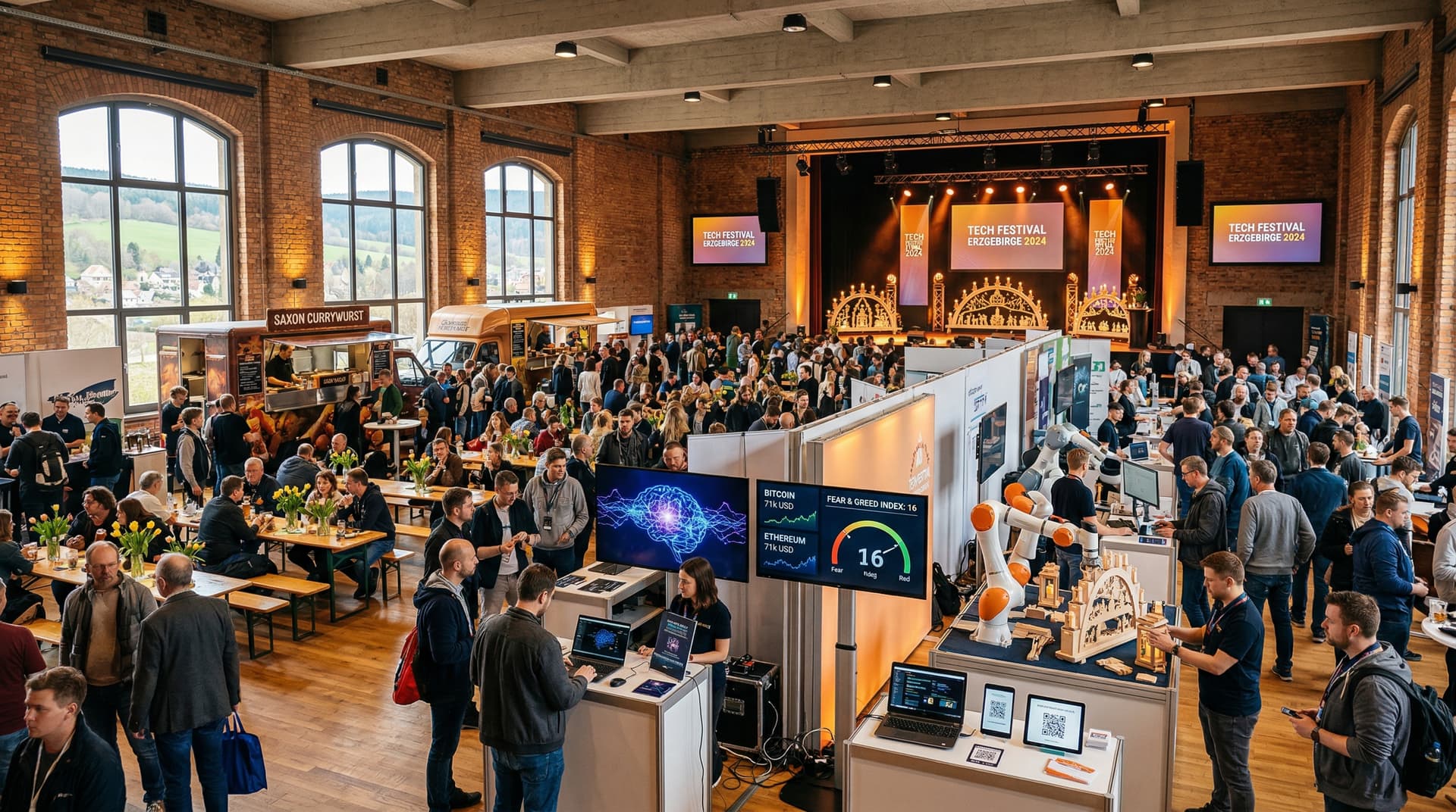 KI-Zukunft Stollberg: Tech-Festival startet heute