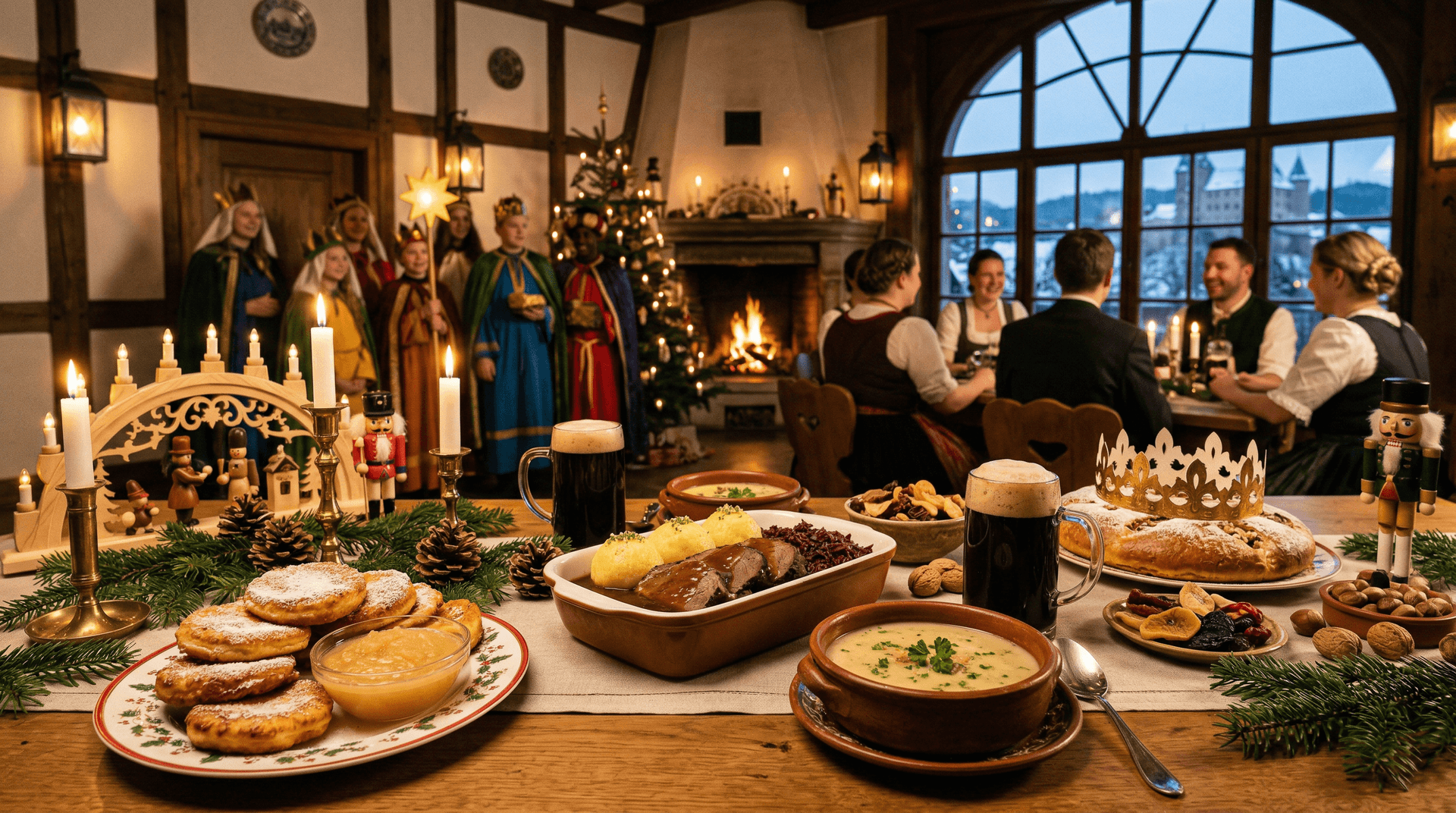 Dreikönigsfest Stollberg: Kulinarik-Highlights im Erzgebirge