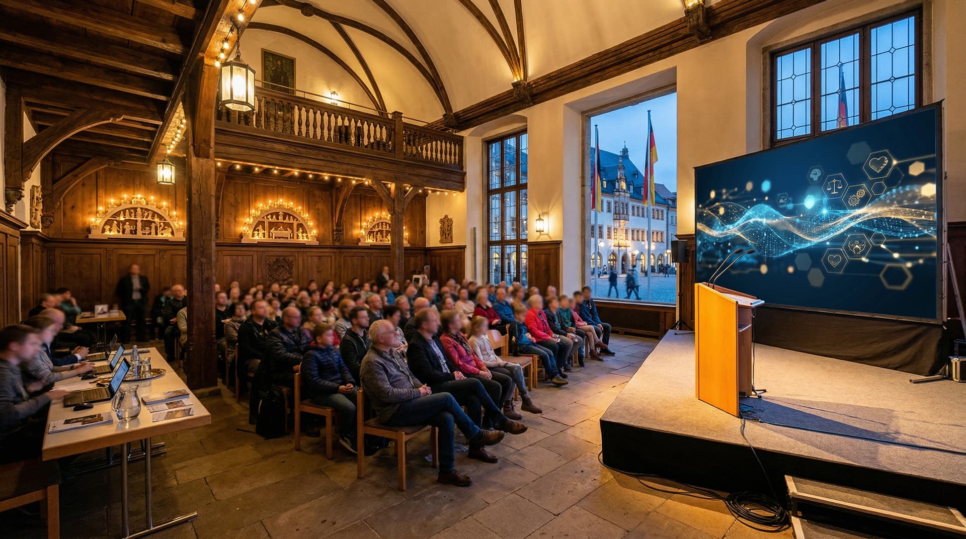 Stollberg KI-Veranstaltung: 300 Gäste testen Acutis AI