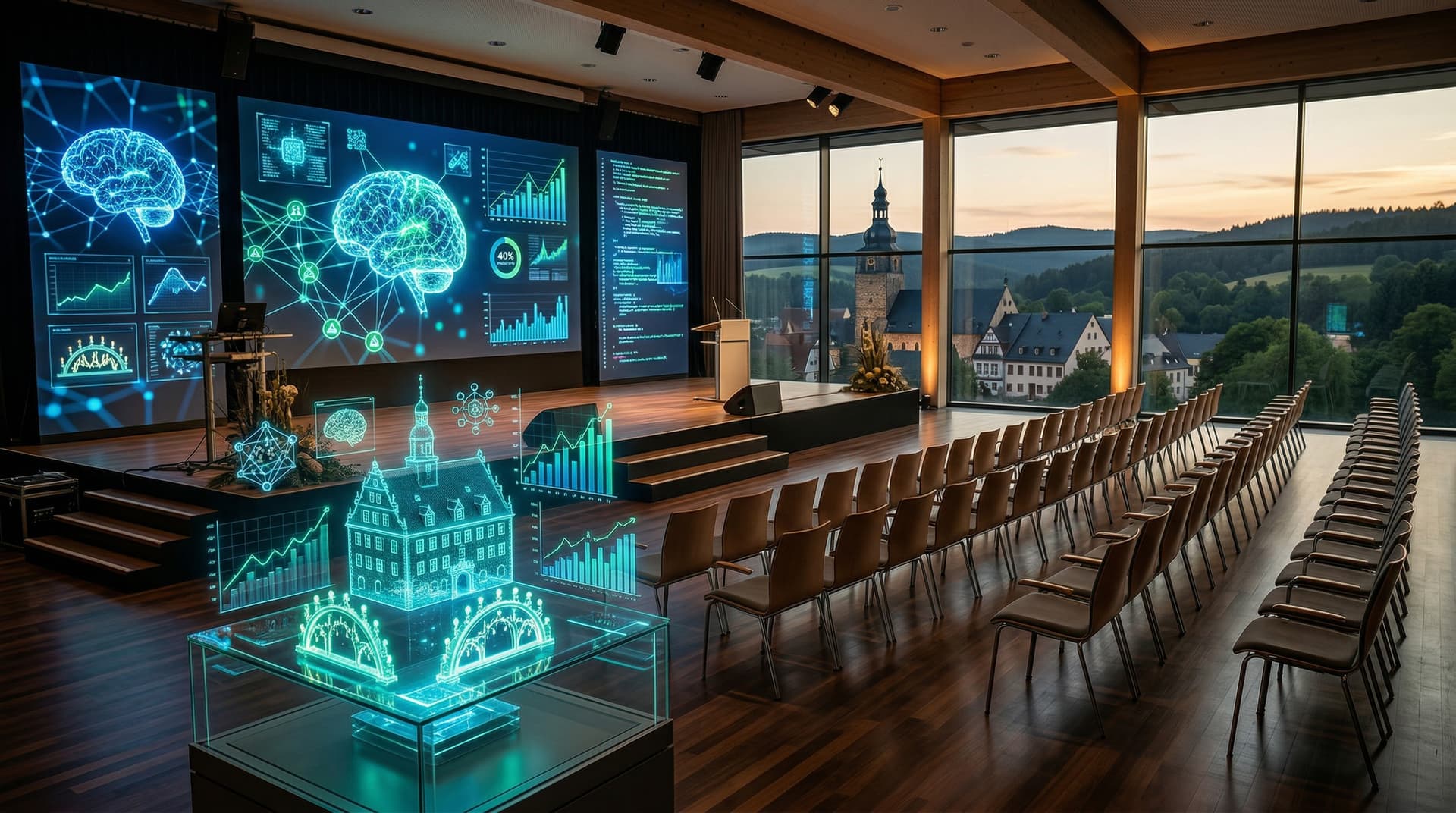 AI-Gipfel Marist University: 400 Experten versprechen 40% Boost für Stollberg