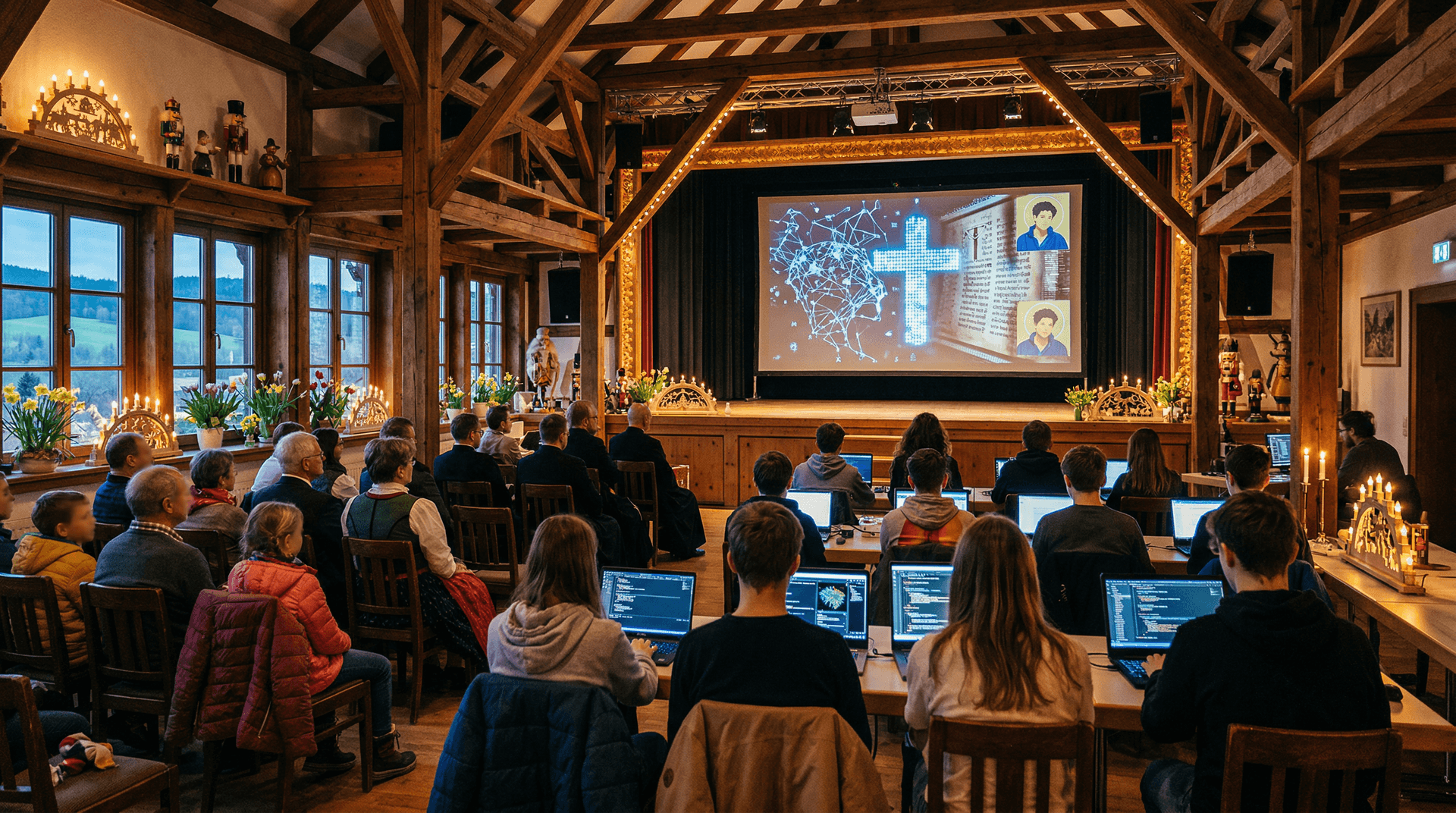 Acutis AI Launch Stollberg: Studenten packen 2000 katholische Lehren in KI