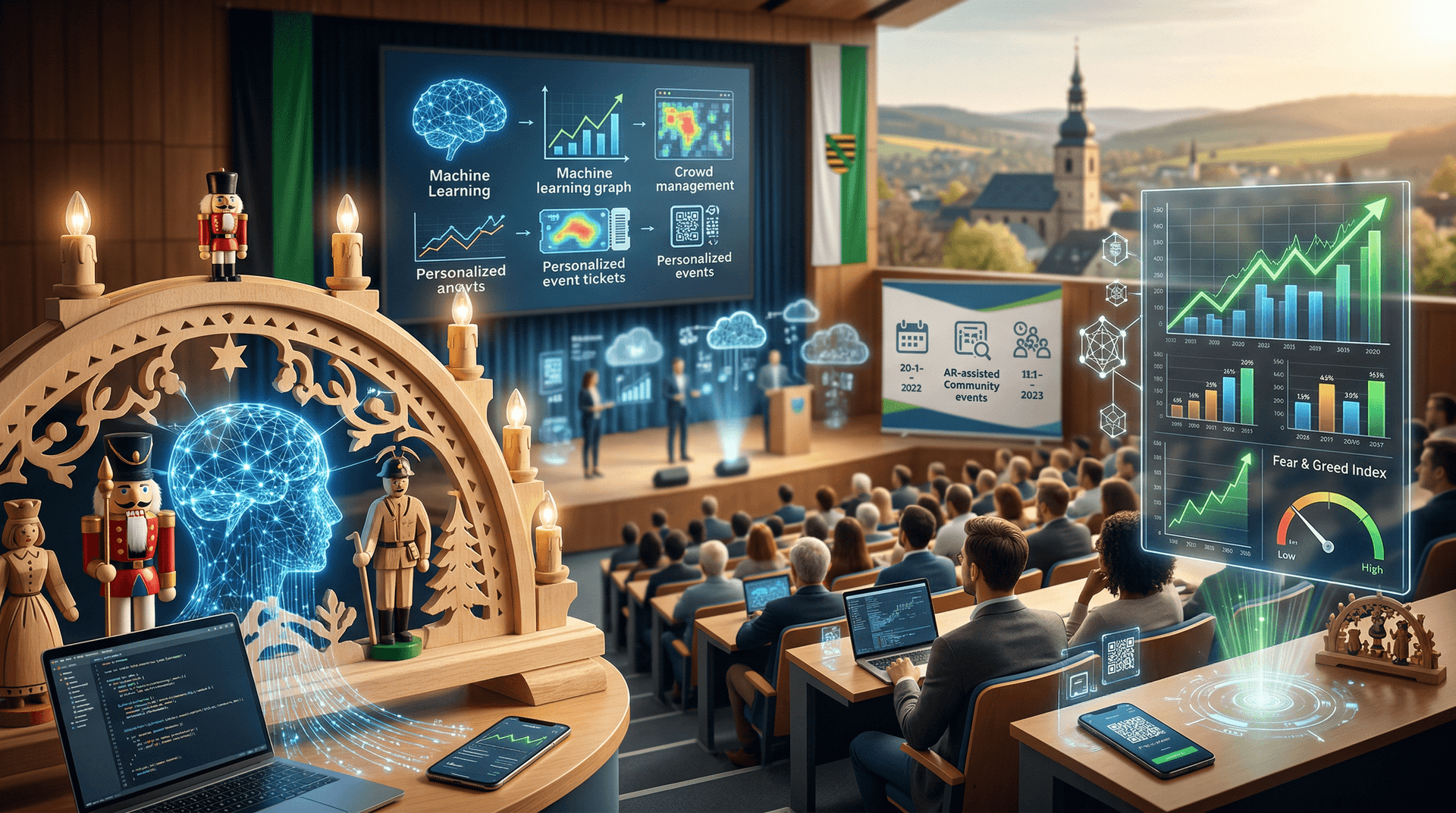 AI Public Good Konferenz: Stollbergerin moderiert 500 Experten bei 250.000 EUR Event-Haushalt