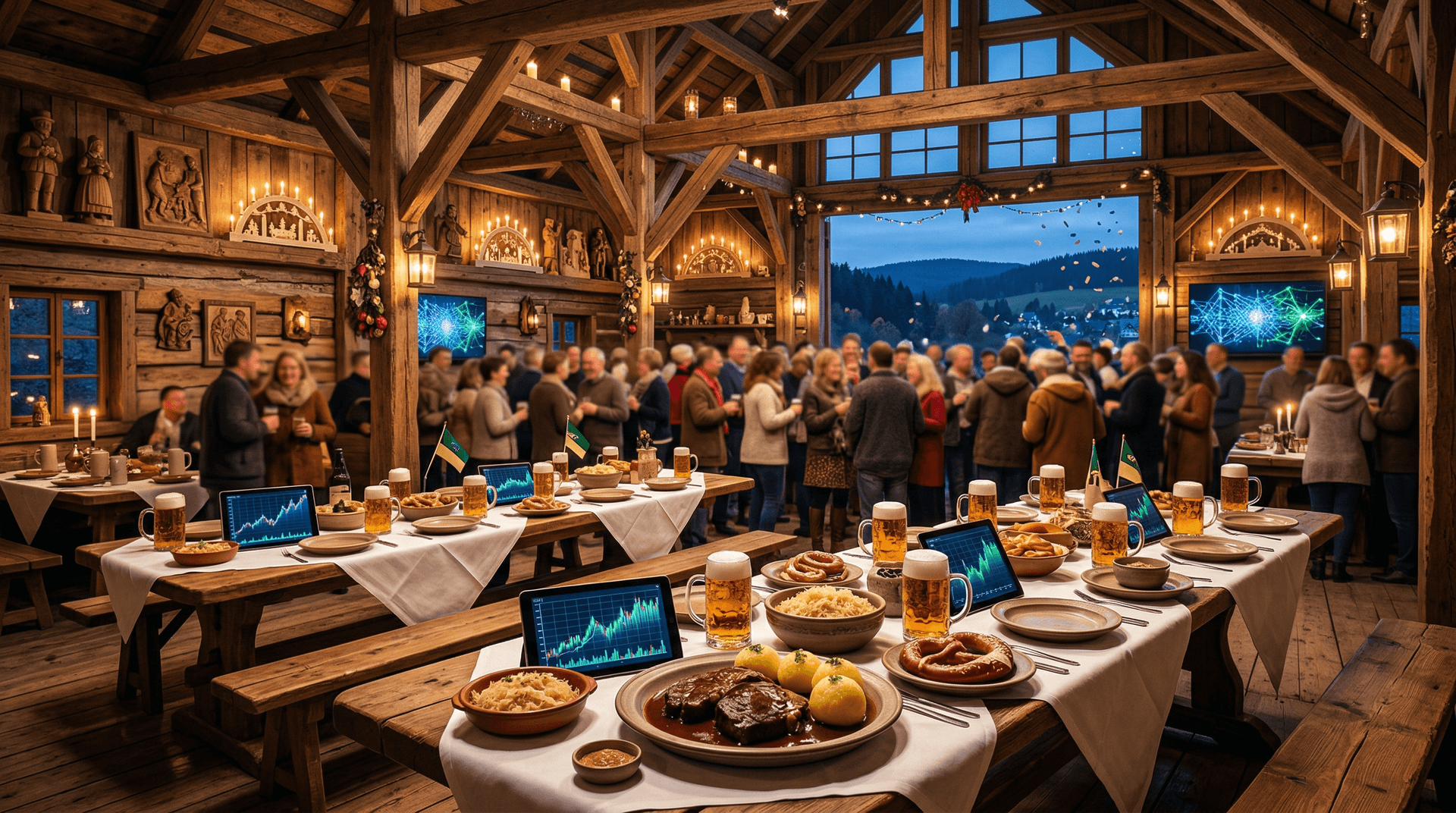 KI-Diskussion Kiwanis Stollberg: 200 Gäste feiern Gastro-Tech mit BTC bei 74.382 USD