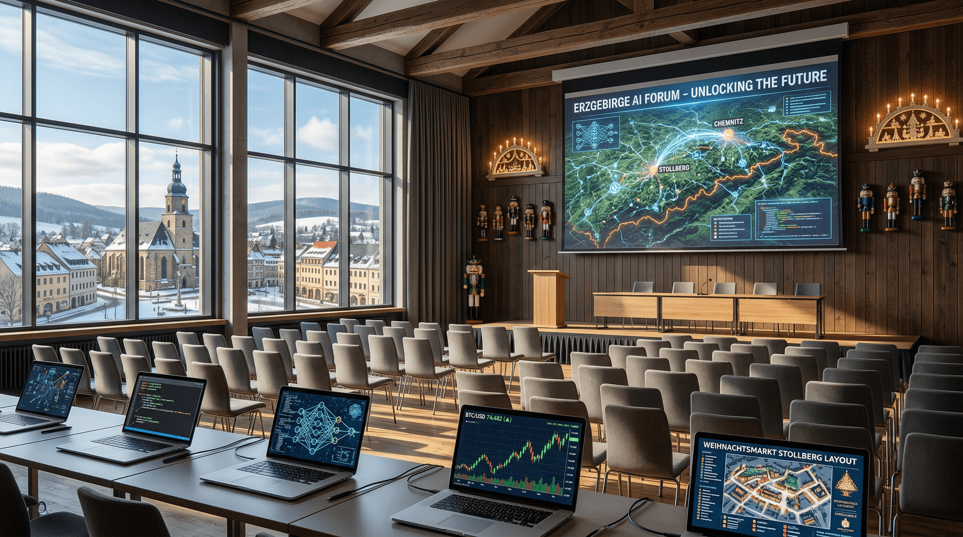 AI-Konferenz Stollberg: 250 Experten optimieren Märkte mit KI