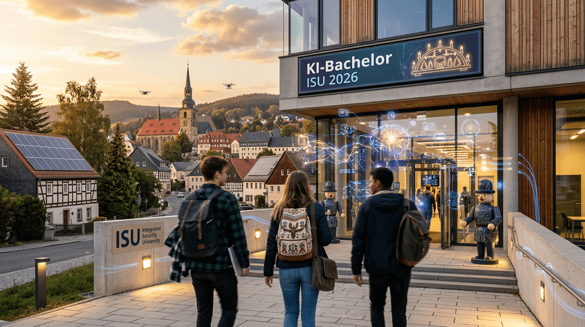 ISU Stollberg startet KI-Bachelor ISU mit 150 Plätzen ab 2026