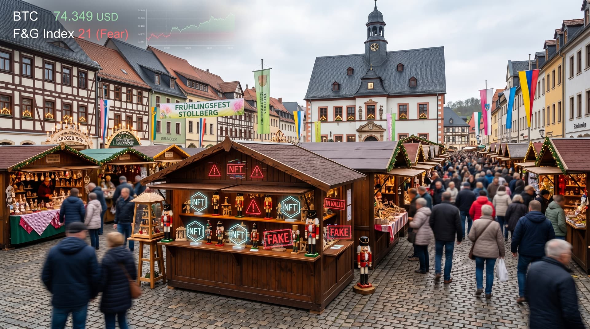 Crypto-Betrug Stollberg eskaliert: Fear & Greed bei 21