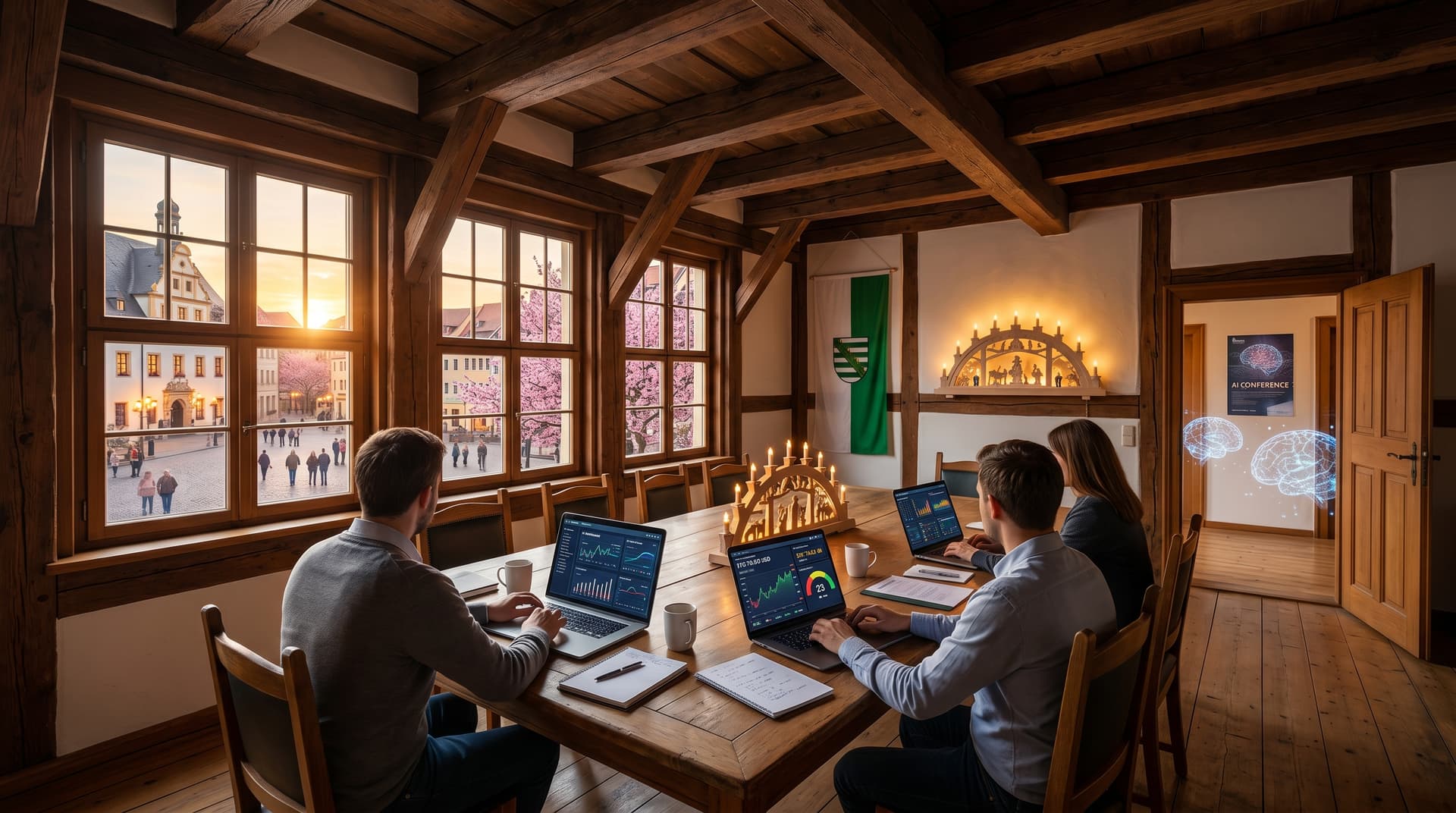 KI CEOs Strategiewechsel spart Stollberg-Firmen 25% Kosten