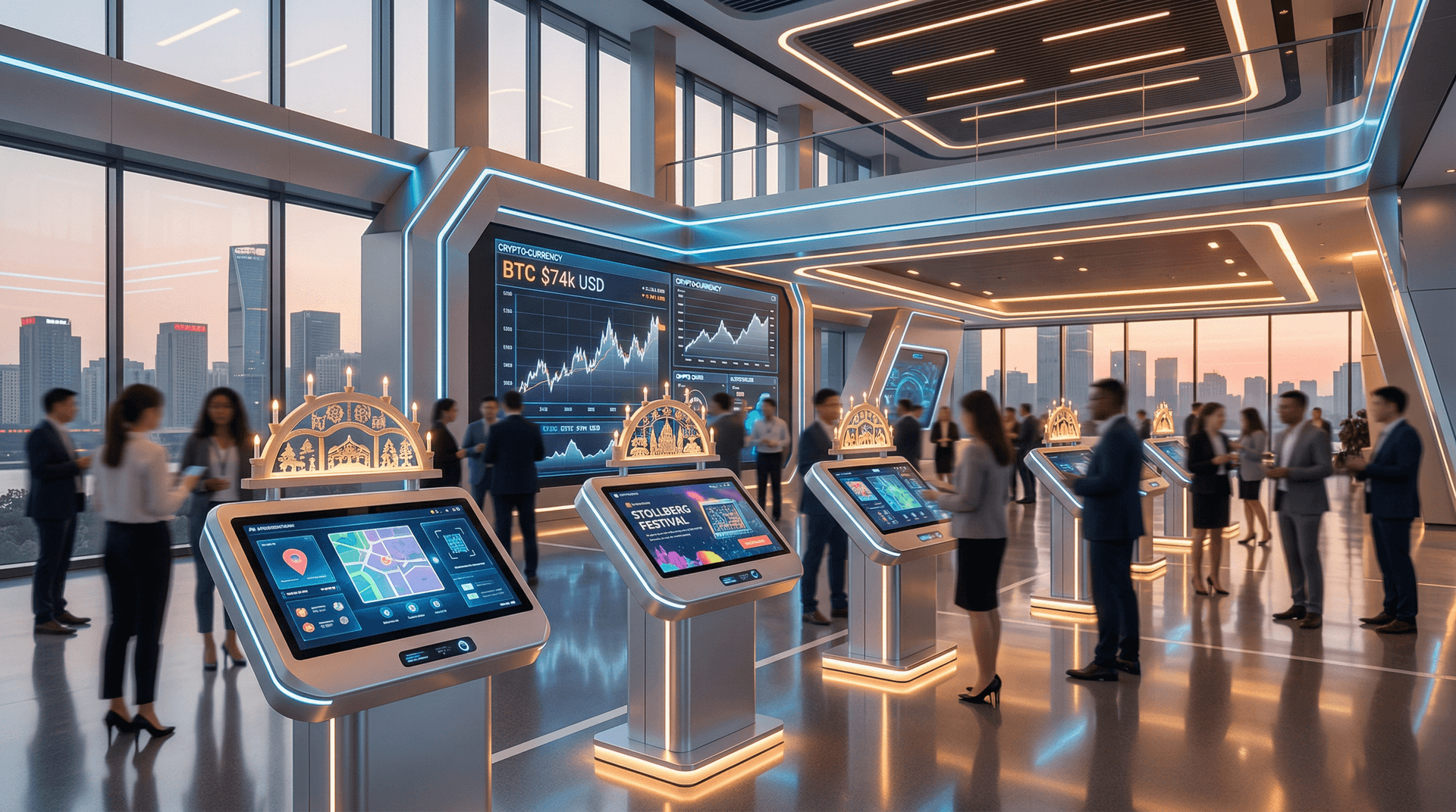 Changzhou KI-Konferenz 2026: Event-Terminals ab 500 EUR bei BTC 74.515 USD